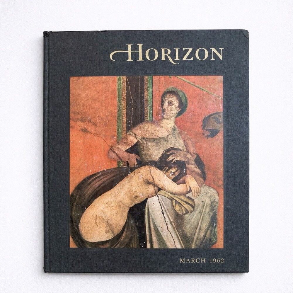Horizon Hardcover Magazine of Arts 1962 Mar Vol IV No 4, Searle Pompeii Bonnard